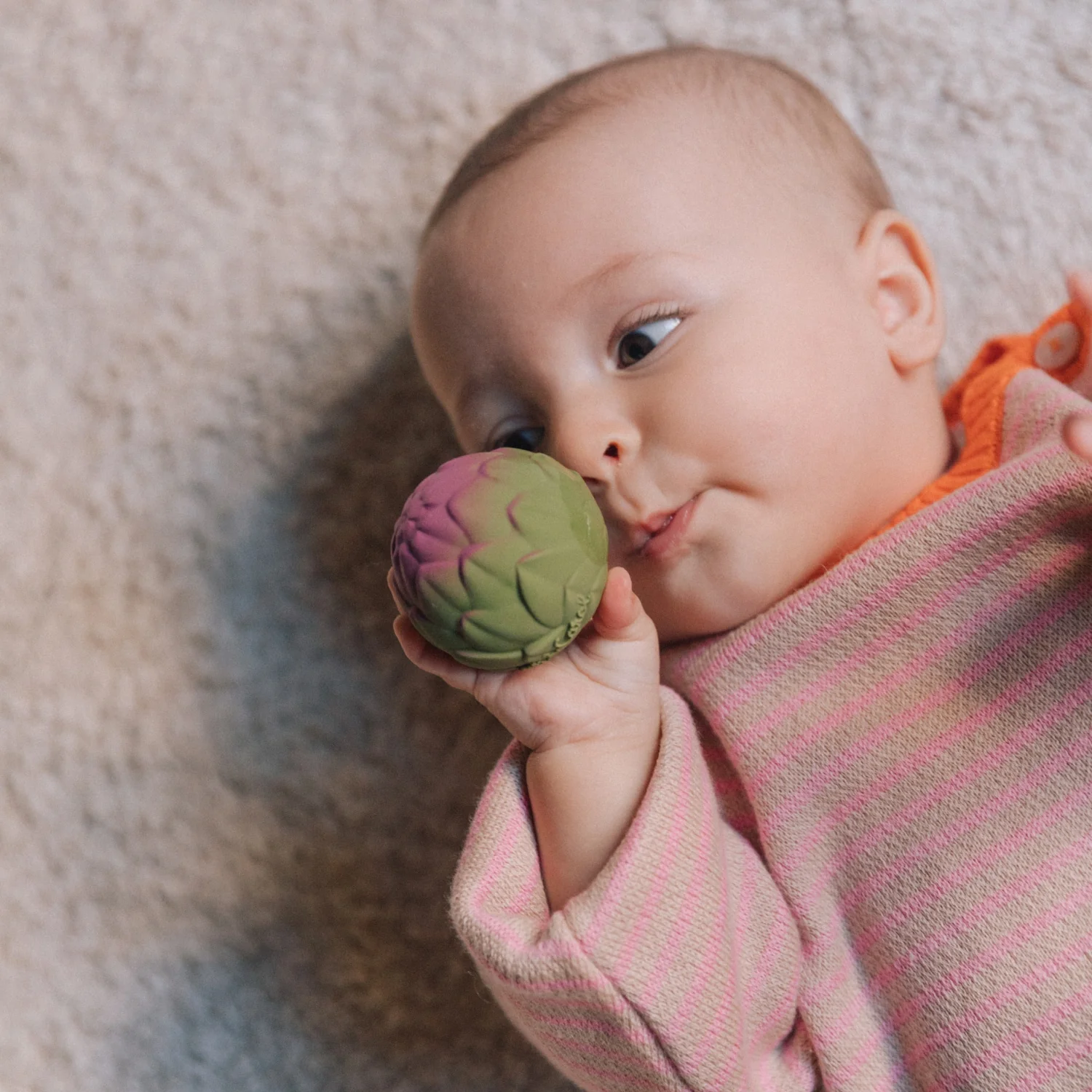 Oli & Carol Veggie Soup Baby Sensory Balls.