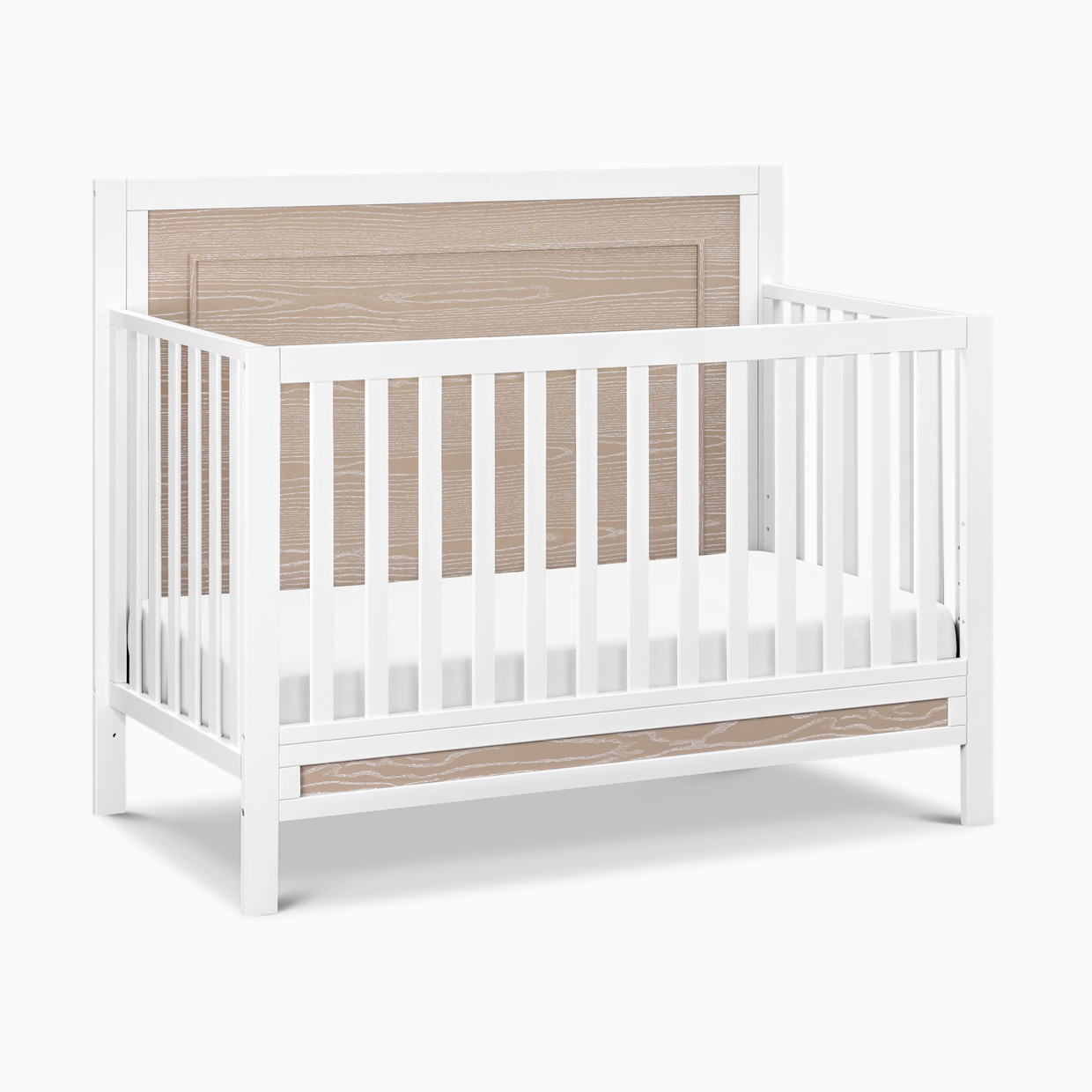 Carter's by daVinci Radley 4-in-1 Convertible Crib - White/Coastwood.