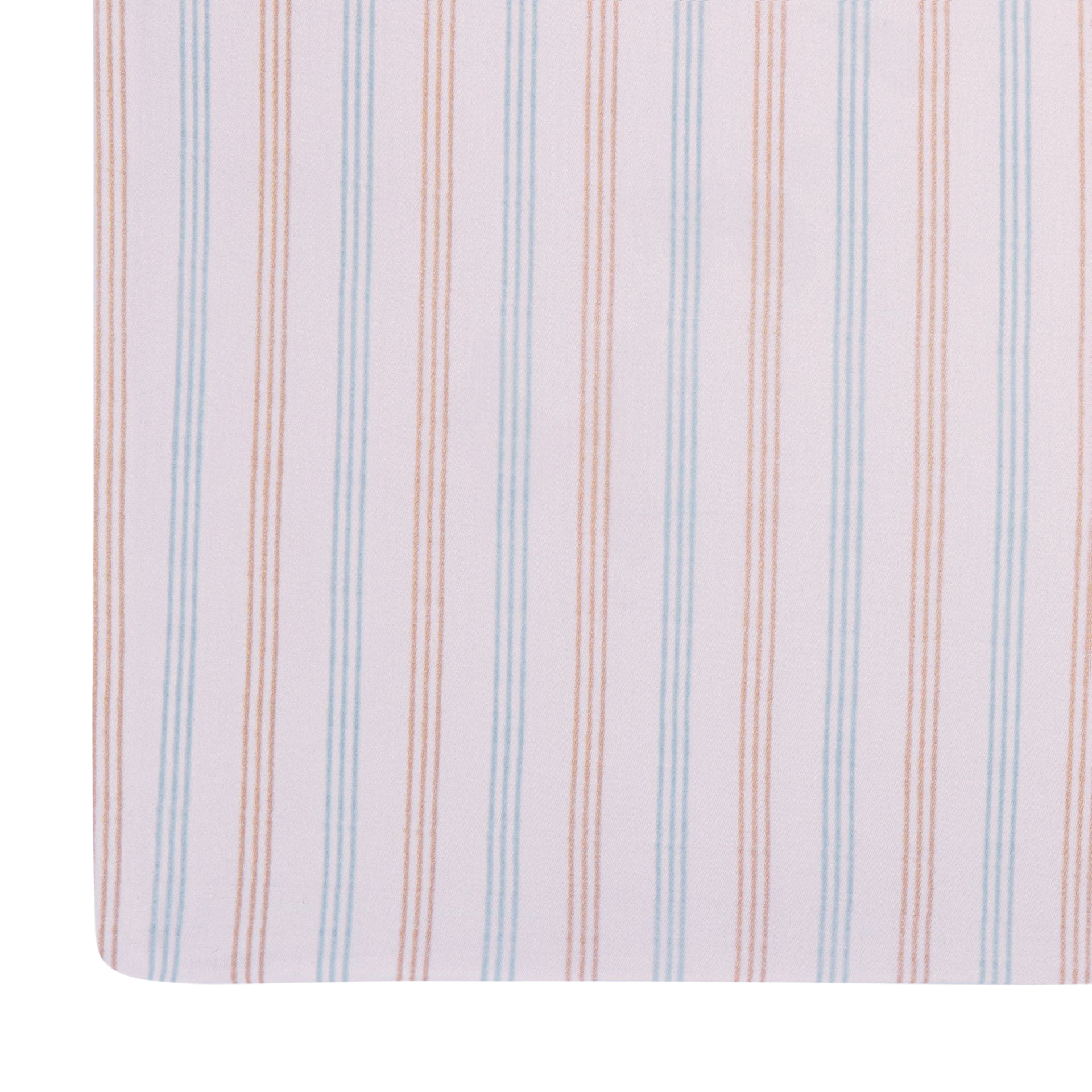 Crane Baby Cotton Sateen Crib Fitted Sheet.