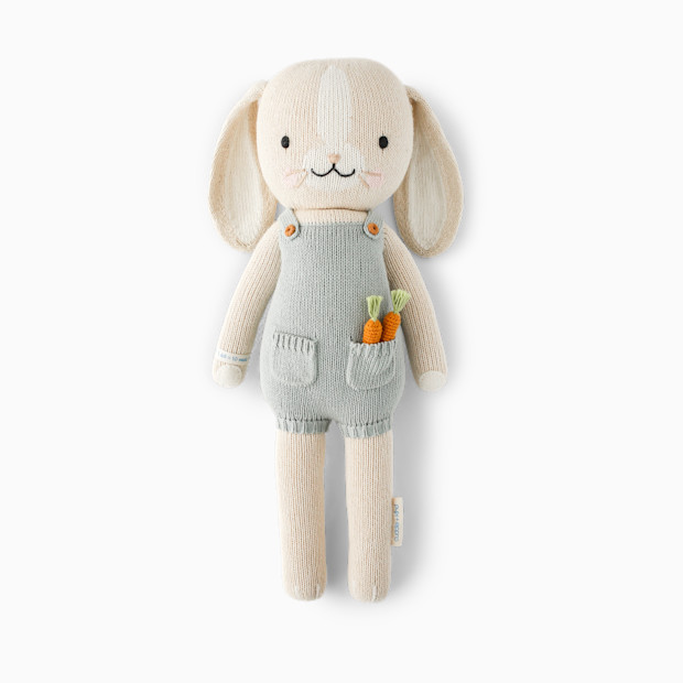 cuddle+kind Hand-Knit Doll - Henry The Bunny, Little 13''.