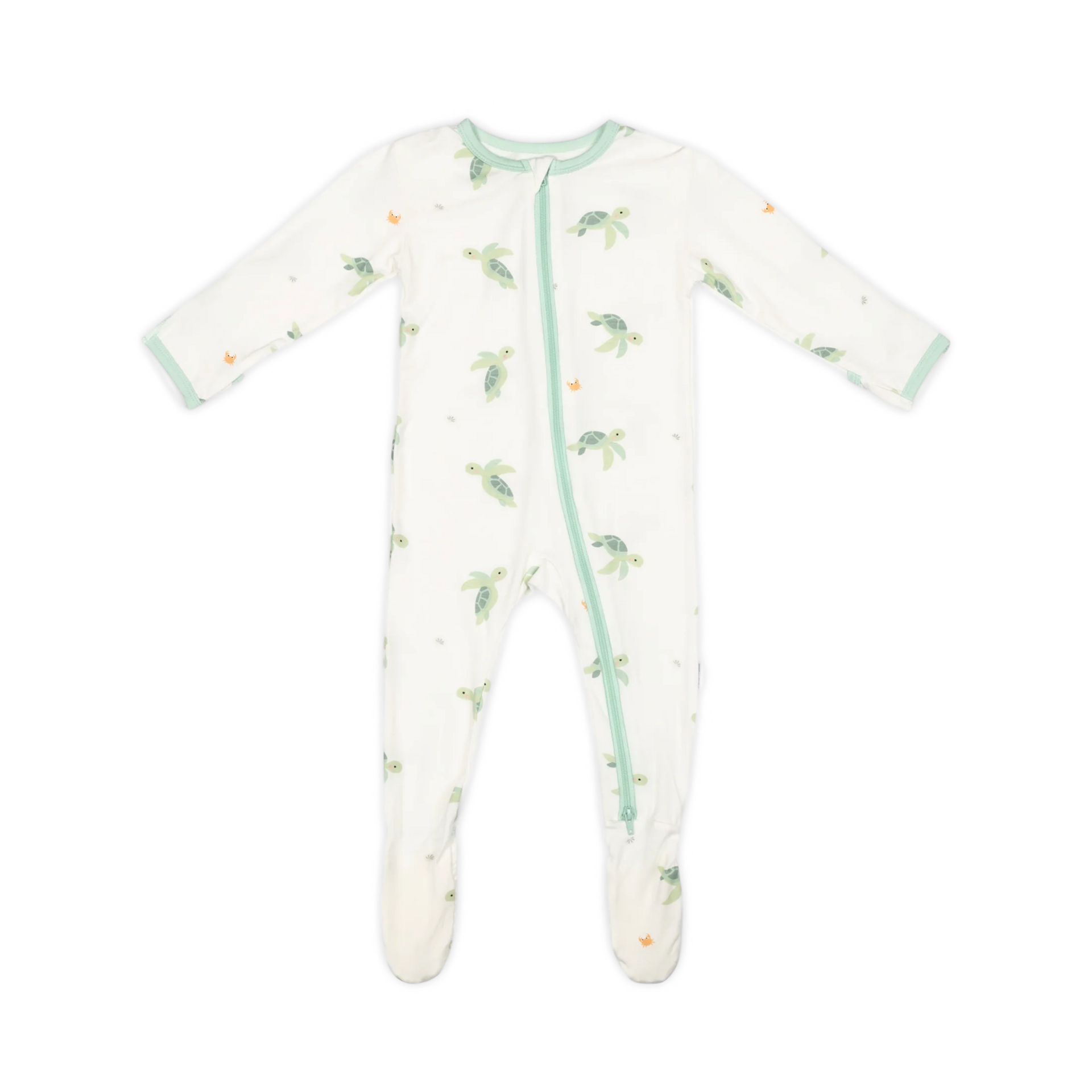 Bamboo Little Soft Baby Clothes Footie Pajamas