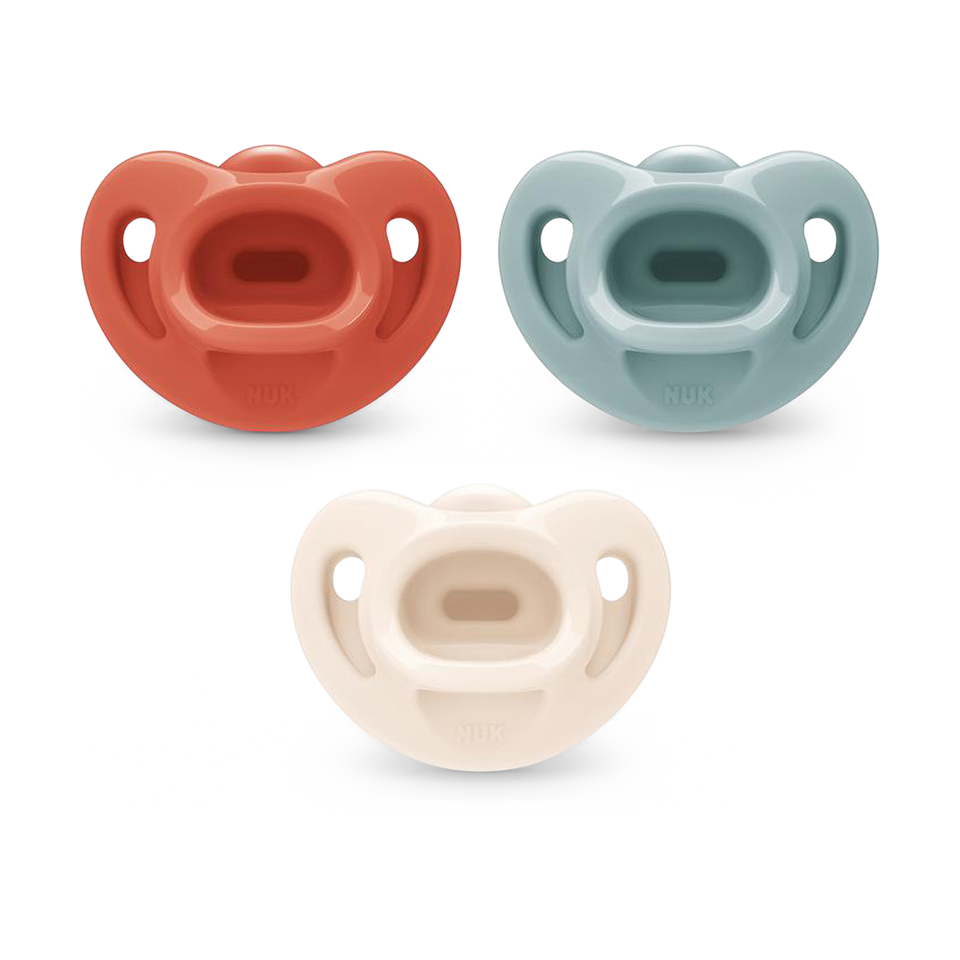 NUK First Choice Comfy Pacifier 0-6 months (3 pack).