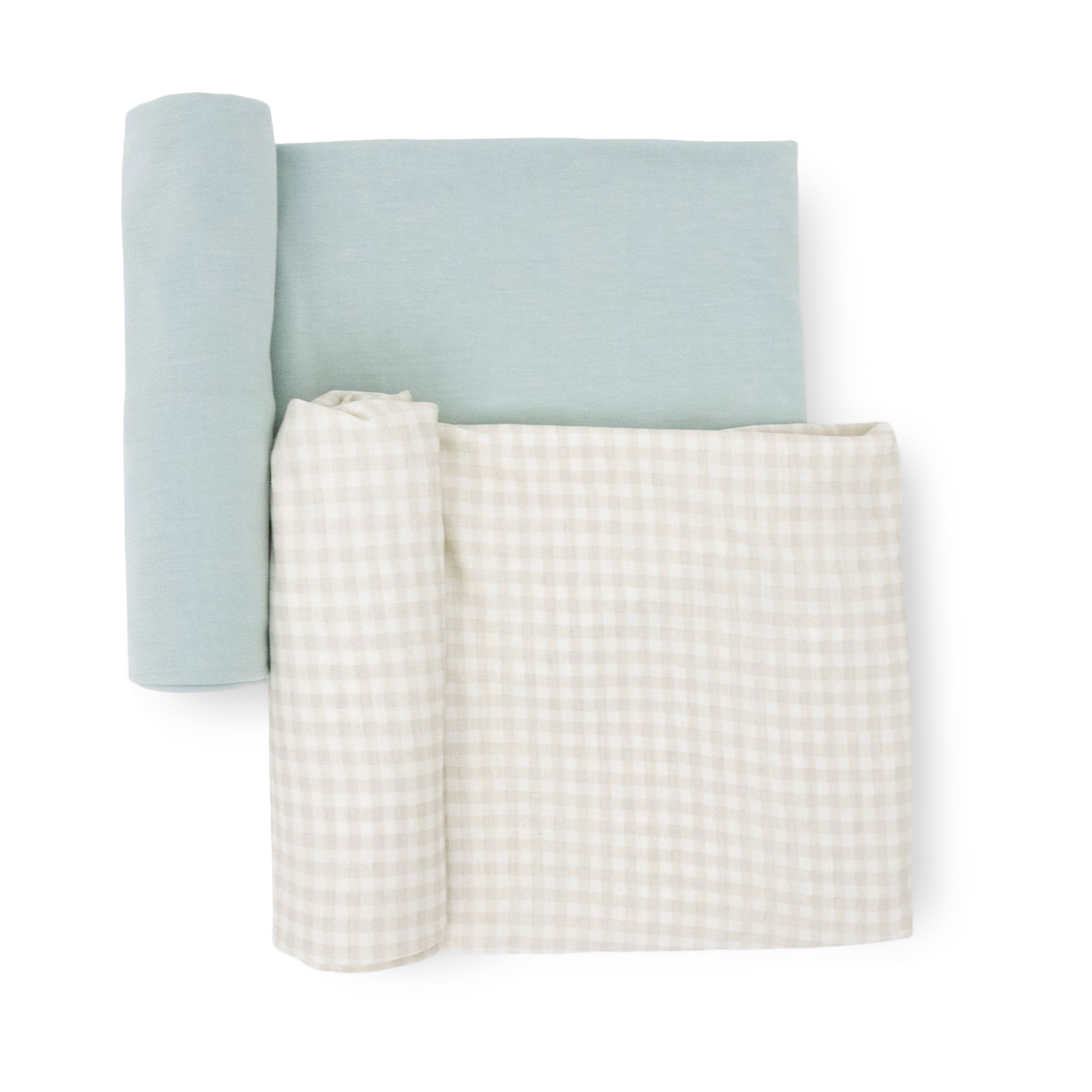 Little Unicorn Stretch Knit Swaddle 2-Pack.