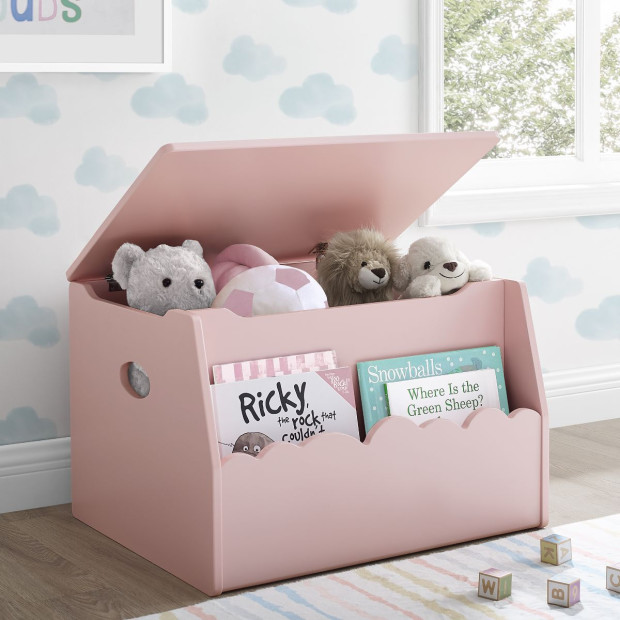 Delta Children Cloud Toy Box - Pink.