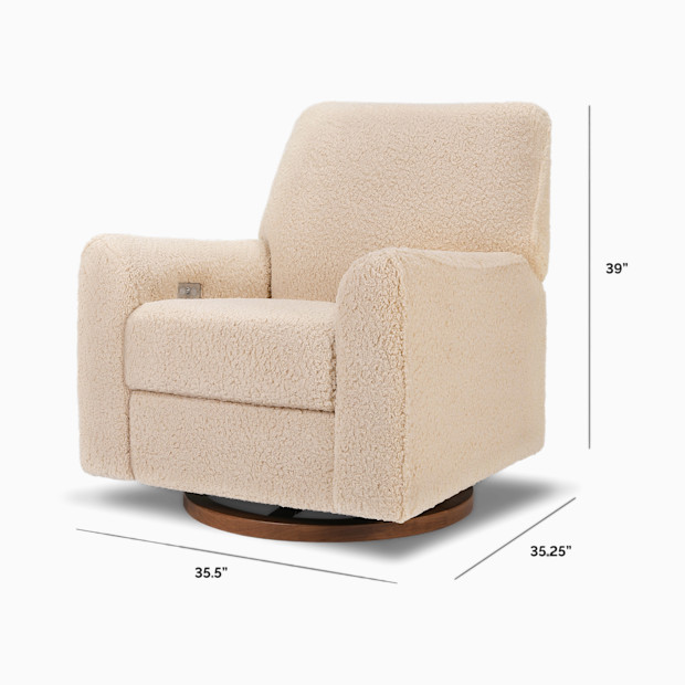 Nursery Works Sunday Power Recliner and Swivel Glider.