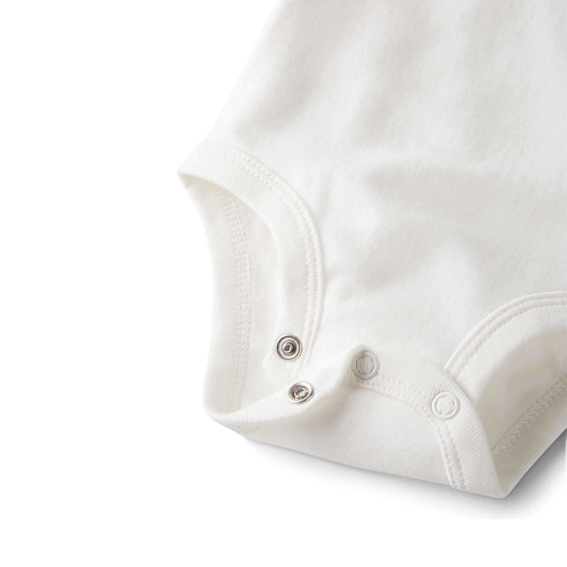 Carter's Little Planet Long-Sleeve Organic Cotton Bodysuits (3 Pack).