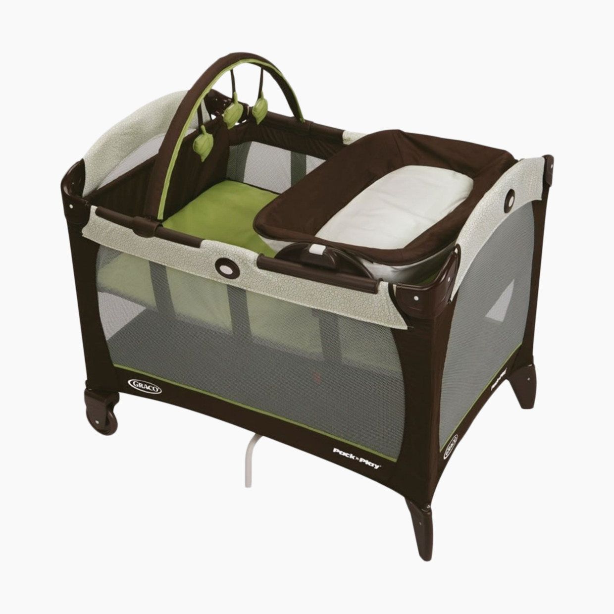Graco Pack n' Play Reversible Napper and Changer Playard - Go Green.