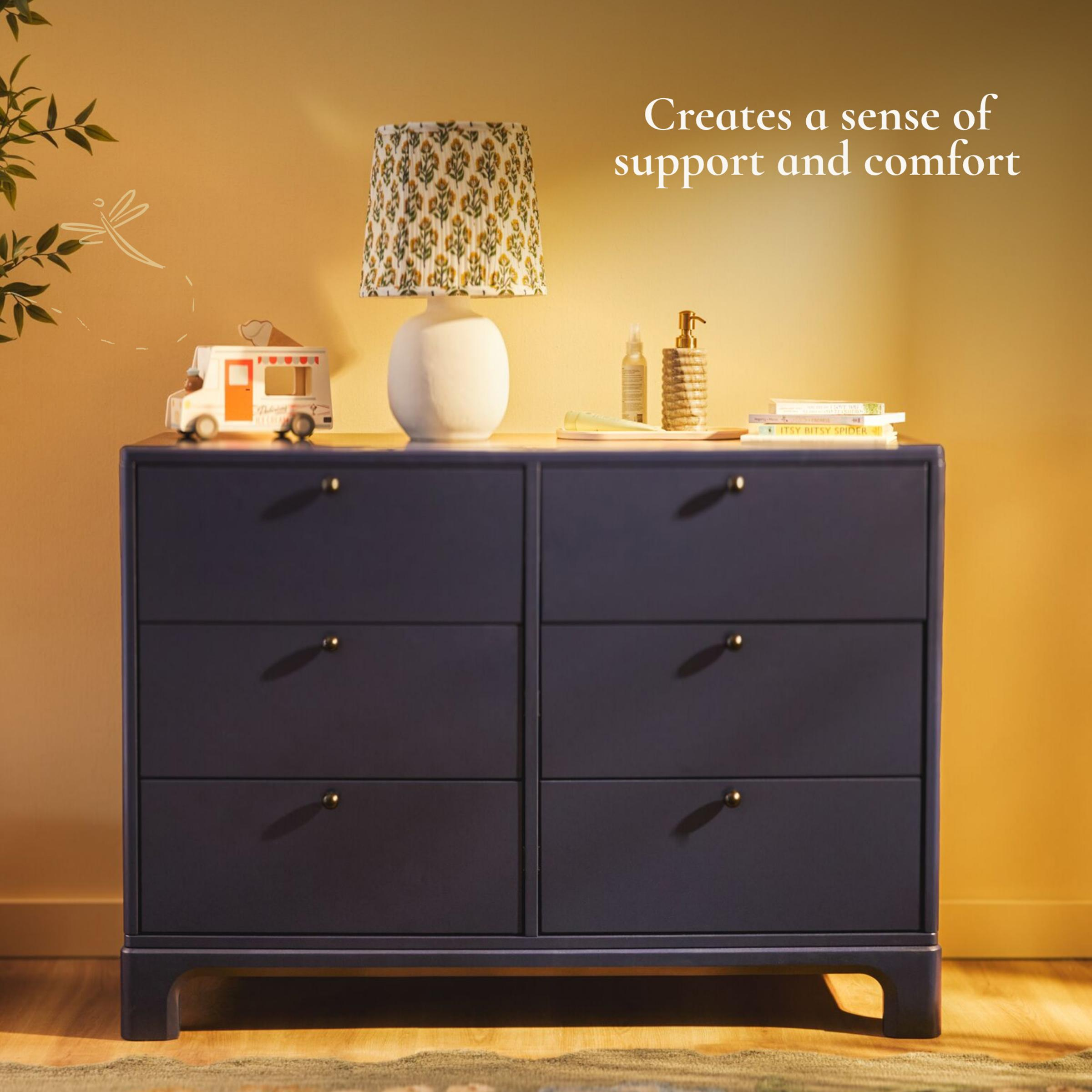 Little Seeds Posey 6-Drawer Dresser - White.