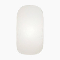 BABYBJORN Fitted Sheet for Cradle - Organic White