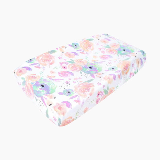Copper Pearl Cotton Changing Pad Cover - Bloom.
