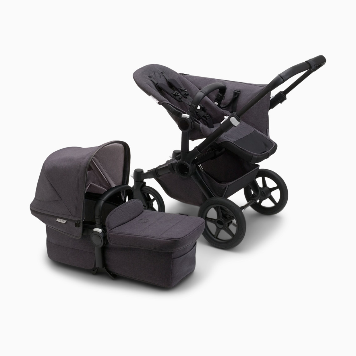 Bugaboo Donkey5 Mono Complete Stroller - Washed Black/Mineral Collection.