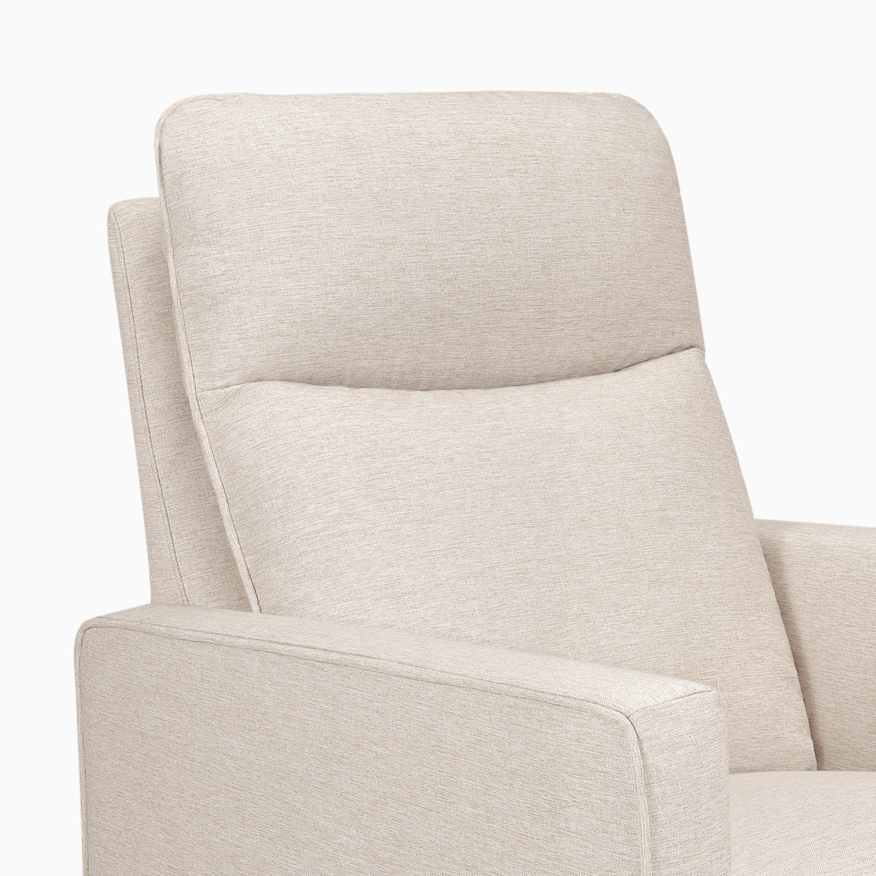 daVinci Gabby Pillowback Swivel Glider - Beach.