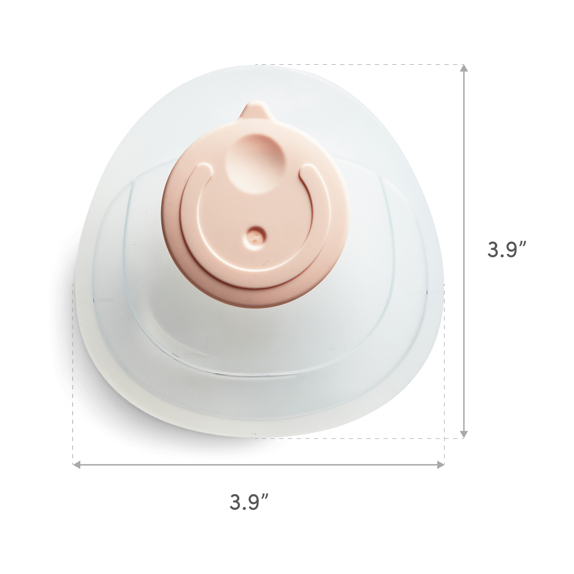 Munchkin Silicone Breast Milk Collector Cups with Storage Plug (2 Pack).