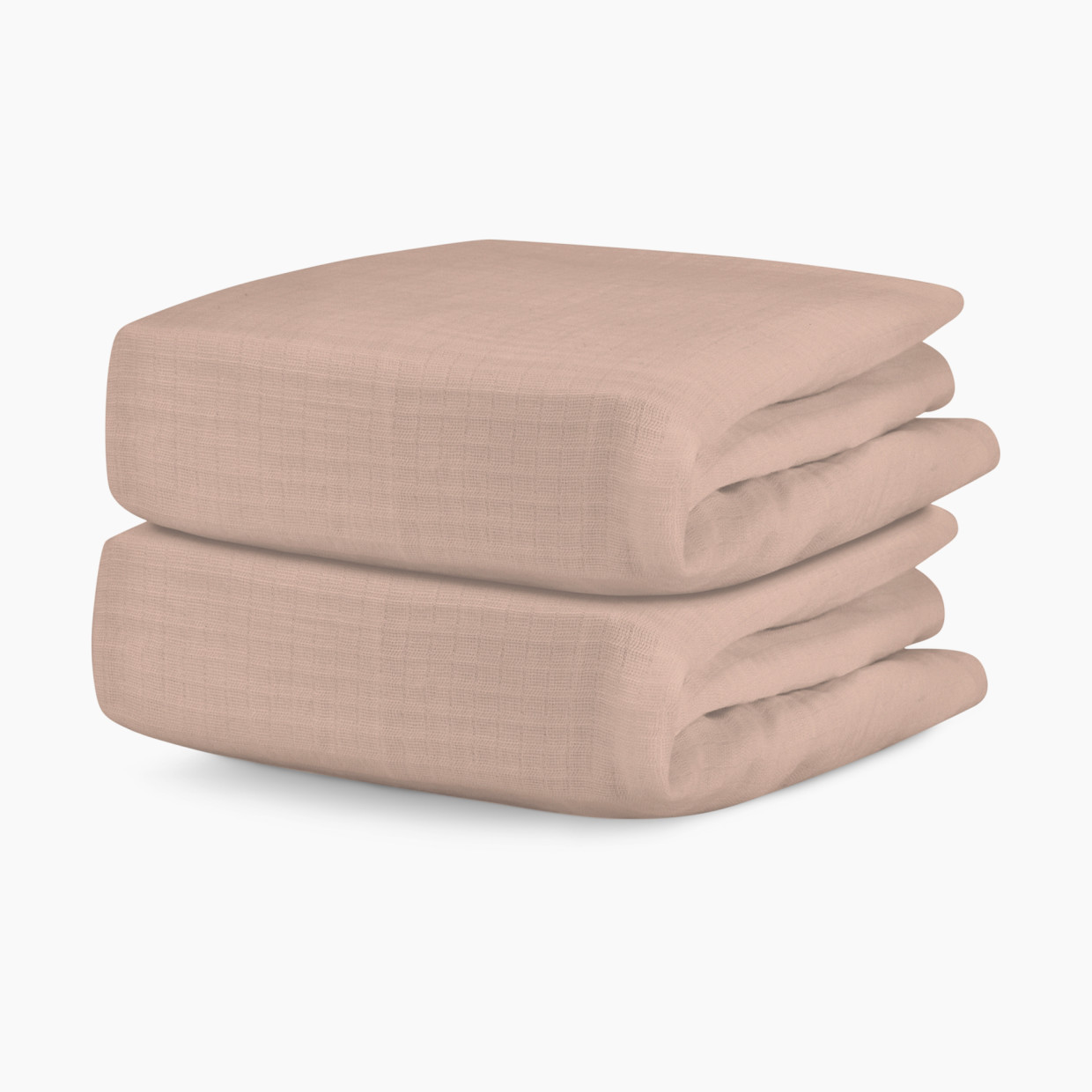 Newton Baby 2-Pack Organic Cotton Breathable Crib Sheets - Clay.