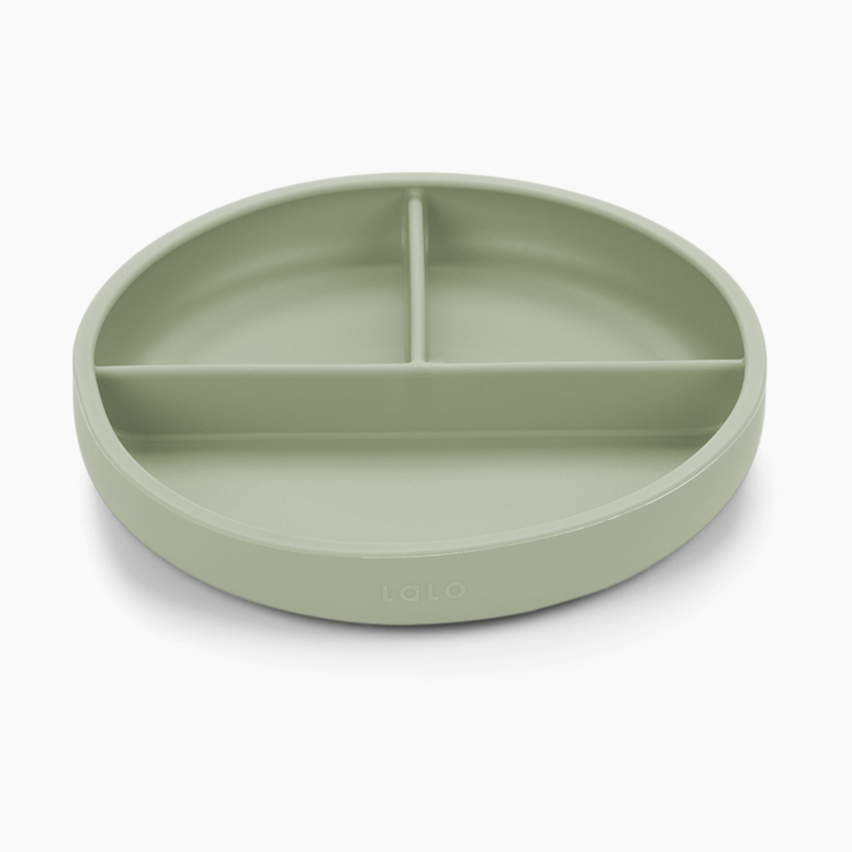 Lalo Suction Plate - Sage, 1.