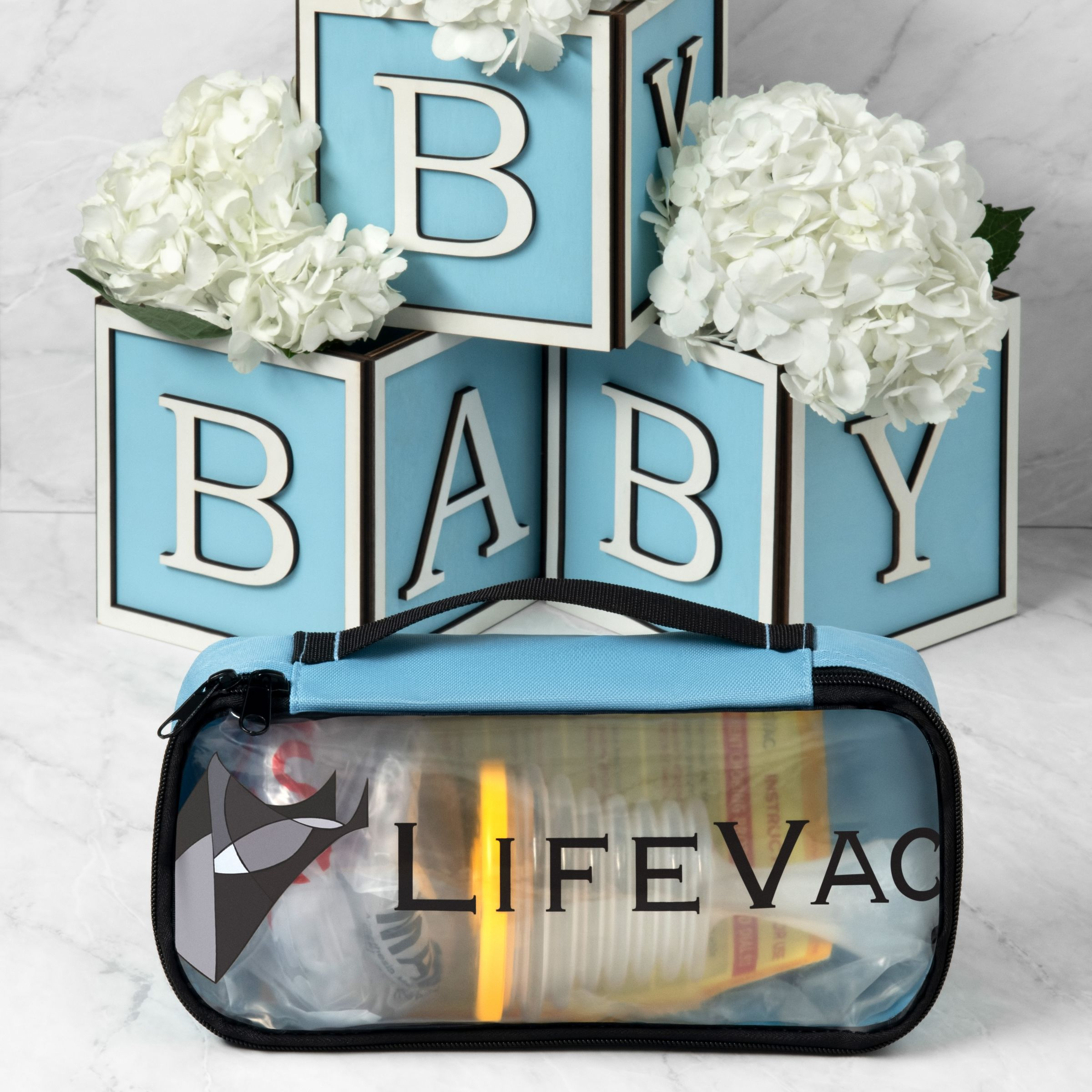 LifeVac Home & Travel Kit Bundle - Blue.