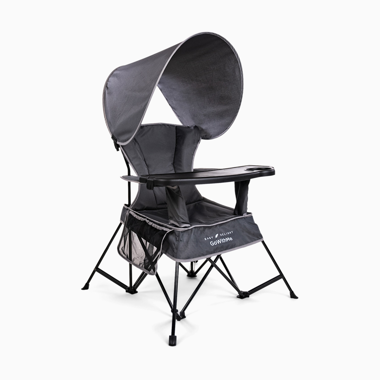 Baby Delight Go With Me Grand Deluxe Portable Chair - Grey.