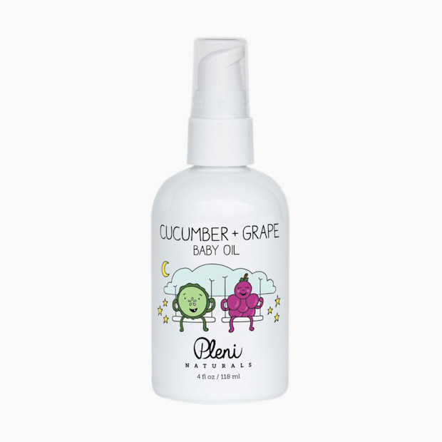 Pleni Naturals Cucumber & Grape Baby Oil - 4 Oz.