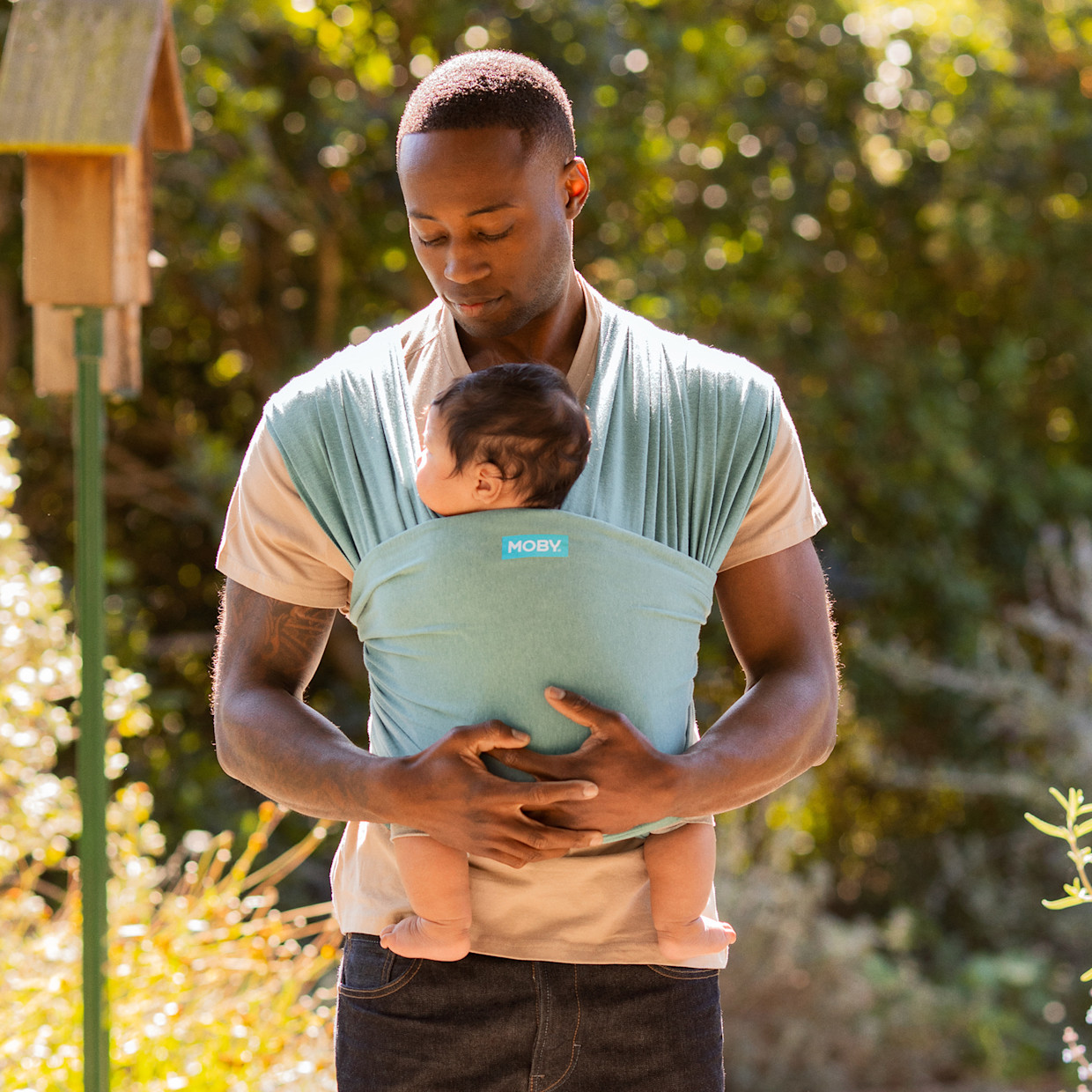 Moby Elements Wrap Carrier - Hydro.