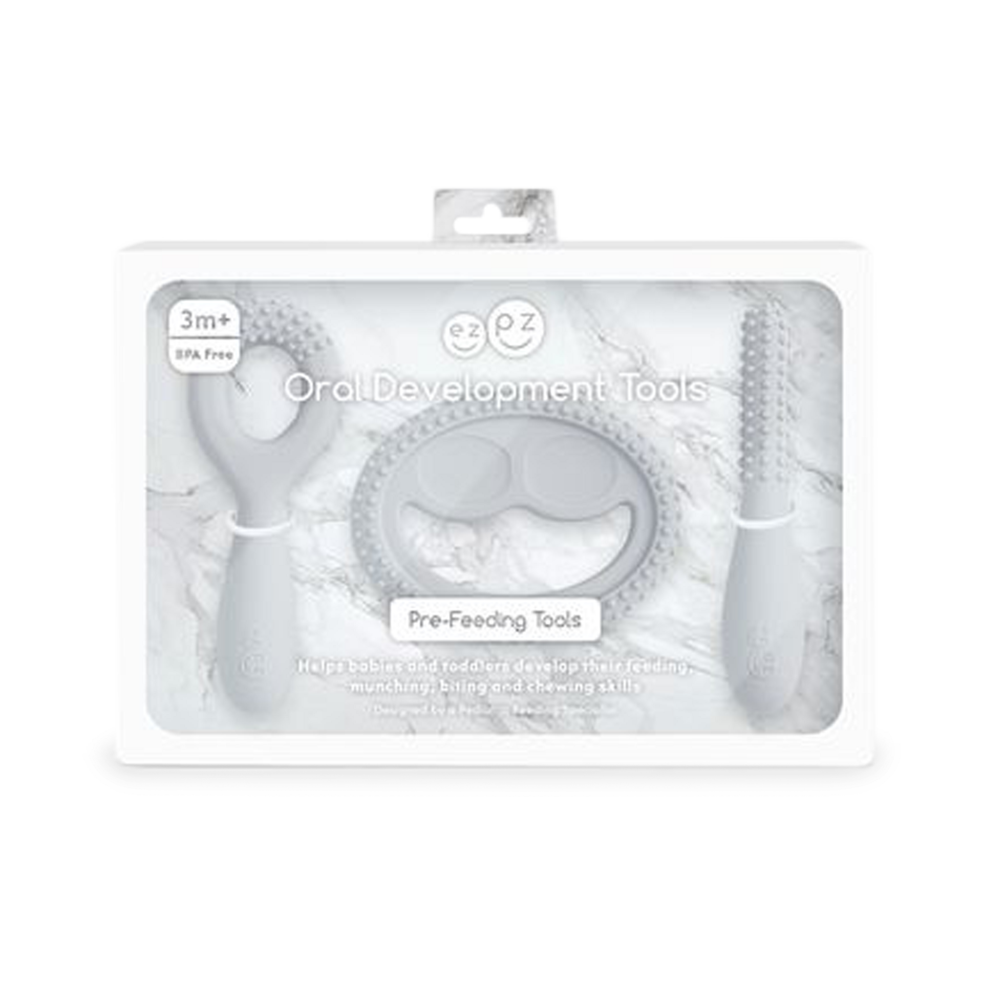 ezpz Oral Development Tools - Pewter.