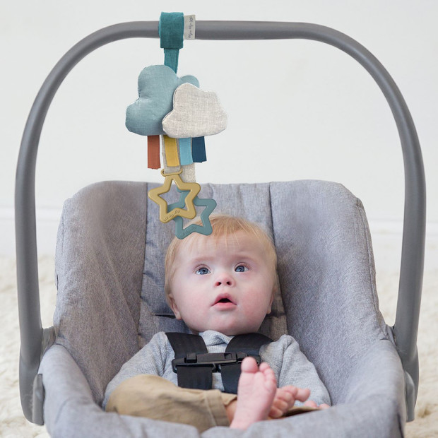 Itzy Ritzy Jingle Attachable Travel Toy - Cloud.