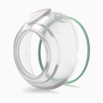 Elvie Stride 5 oz Breast Pump Cups - Dishwasher Safe, Food Grade Silicone, BPA Free - Accessories for Breastmilk Storage & Pumps - 2 Pack