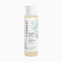 The Honest Company 2-in-1 Cleansing Shampoo + Body Wash for Sensitive Skin | Gentle for Baby | Naturally Derived, Tear-free, Hypoallergenic | Fragrance Free, 18 fl oz