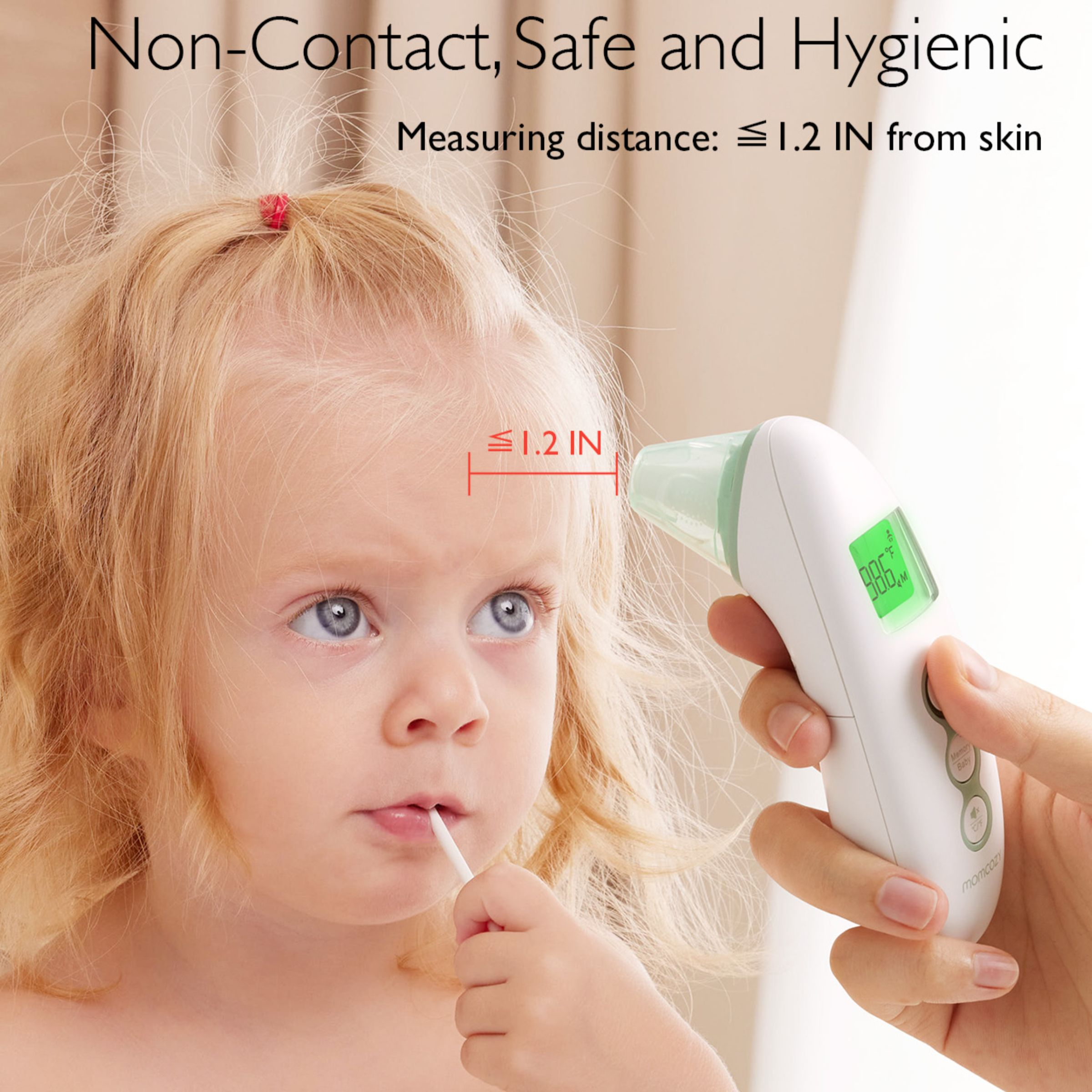 Momcozy Non-Contact Forehead and Ear Thermometer.