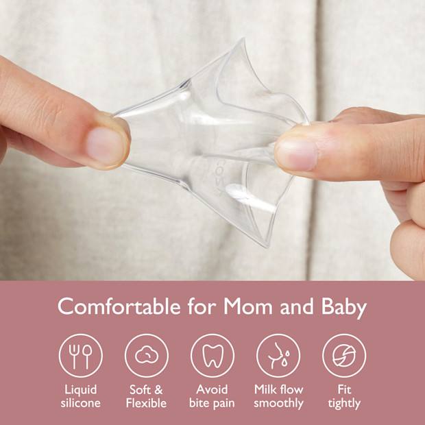 Momcozy Silicone Nipple Shields.