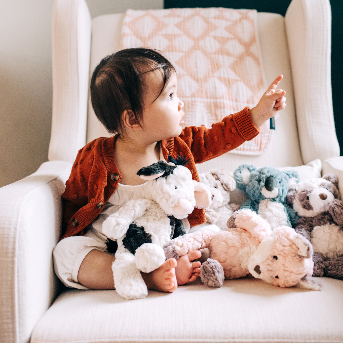 Mary Meyer Putty Nursery Soft Toy - Maggie Lamb.