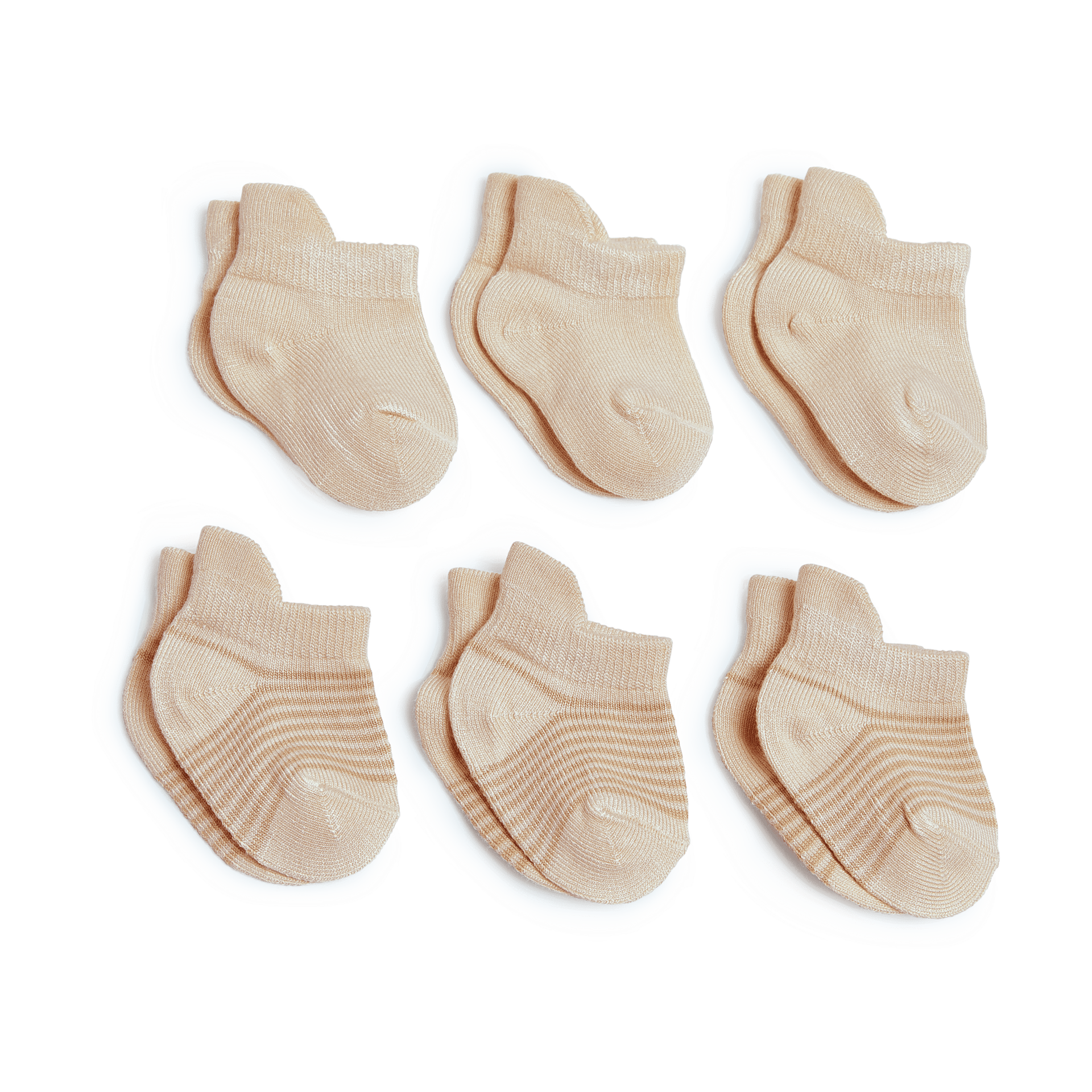 Tiny Kind Bamboo 6-Pack Socks.