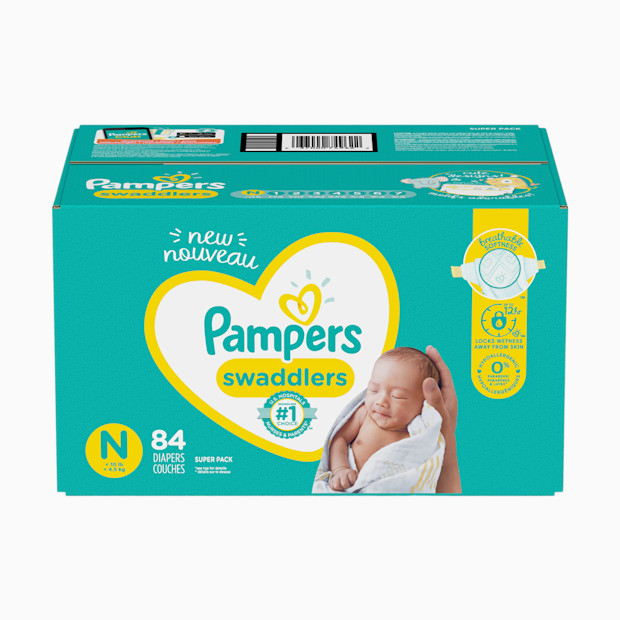 Pampers Swaddlers Disposable Diapers - Newborn, 84 Count - $29.97.
