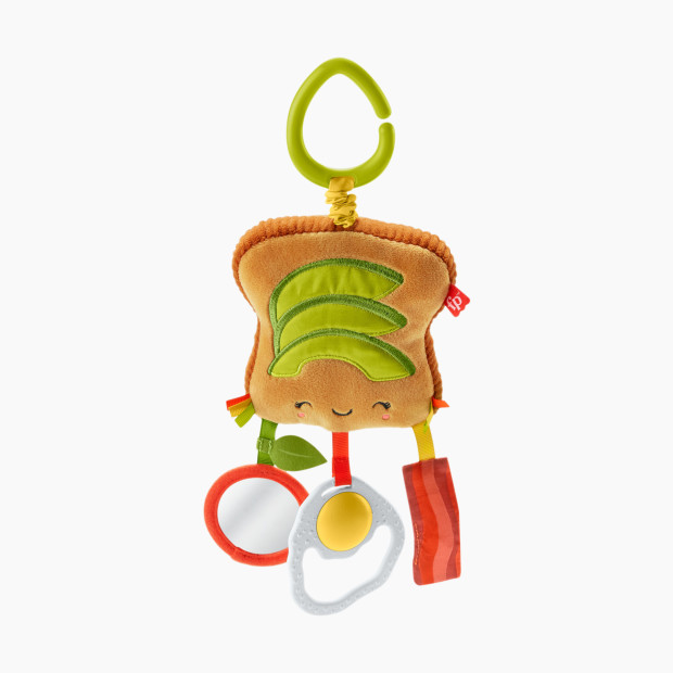 Fisher-Price Avocado Toast Brunch & Go Stroller Toy.