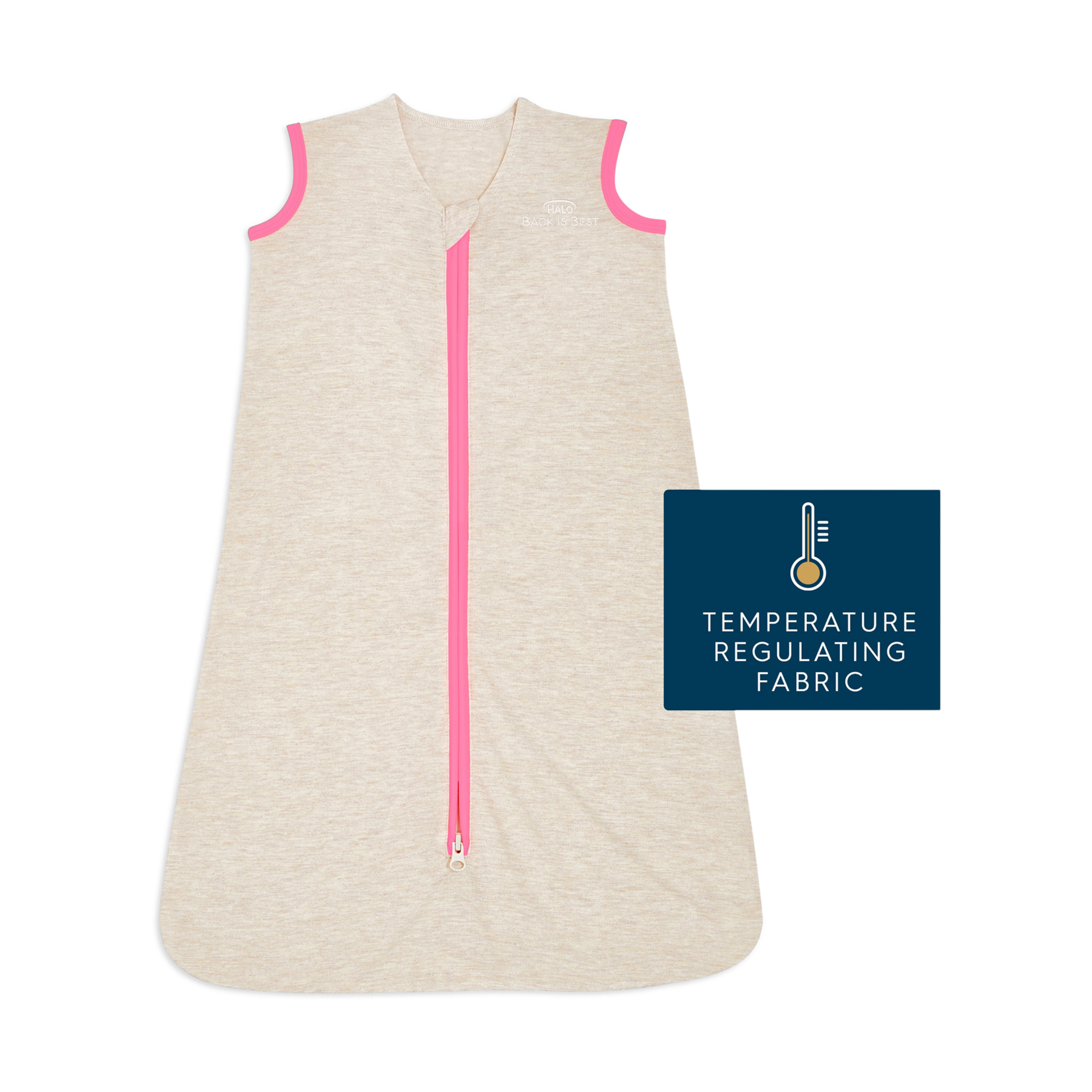 Halo Ideal Temp SleepSack Swaddle Oatmeal, Small Babylist Shop