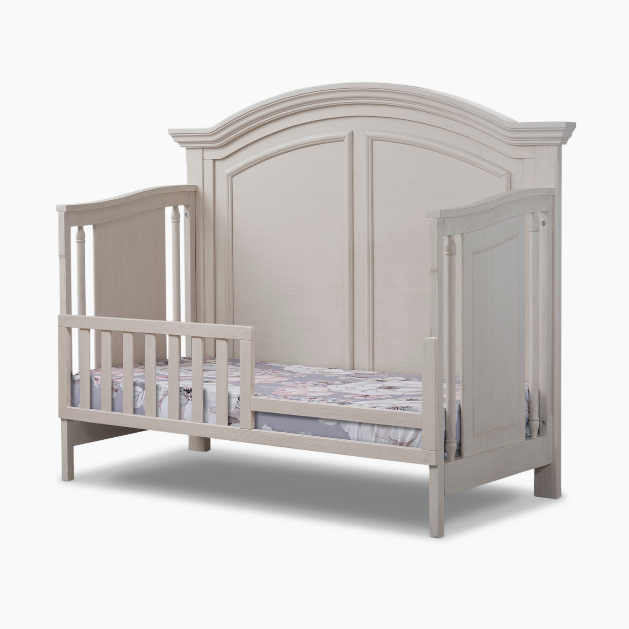 Sorelle Portofino High Arch Crib - Brushed Ivory.