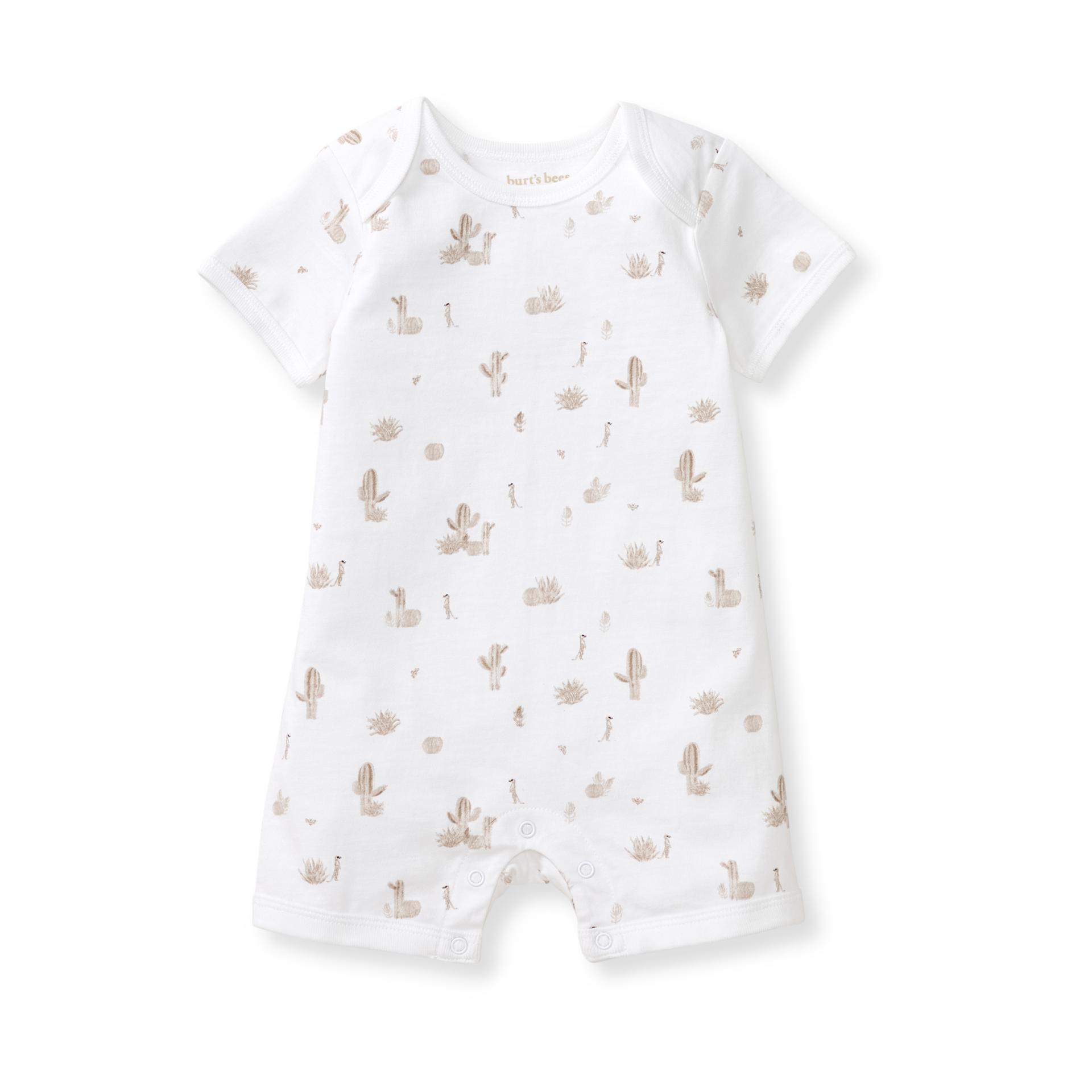 Burt's Bees Baby Organic Cotton Desert Life Romper.