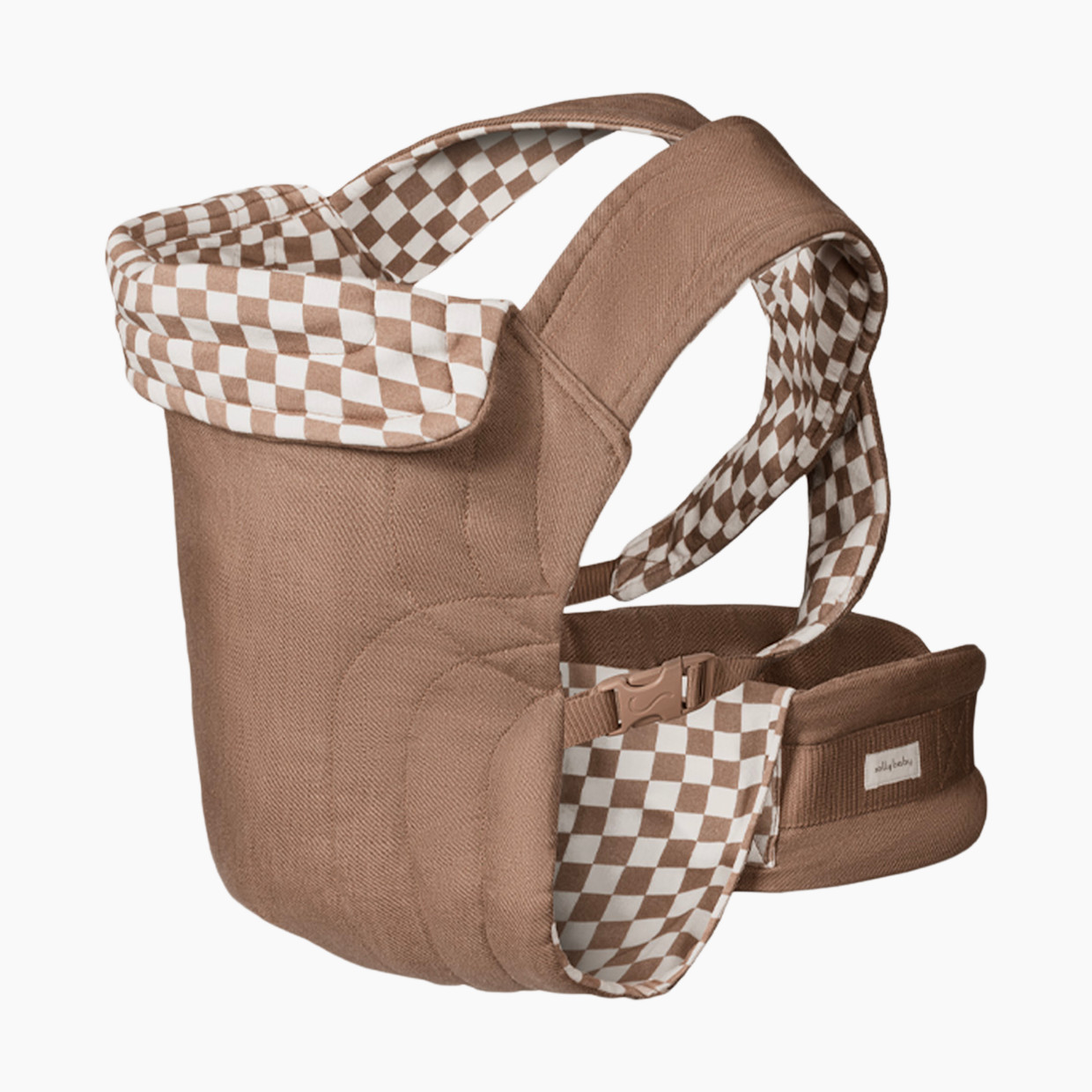 Solly Baby Soft Carrier - Almondine Chequer.