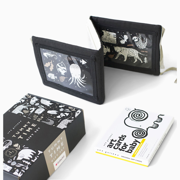 Wee Gallery Tummy Time Gallery & Art Cards Bundle - Original Collection.