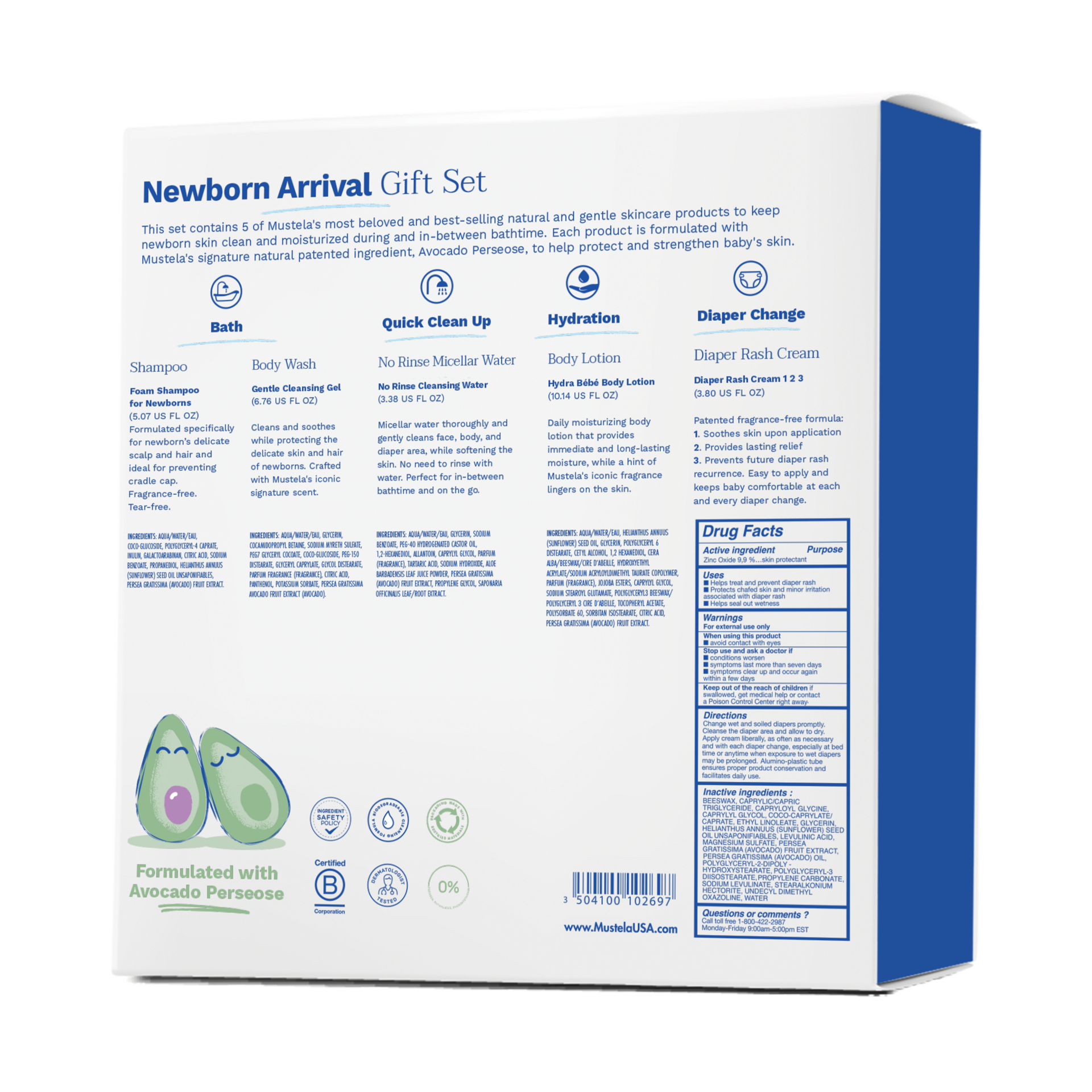 Mustela Newborn Baby Arrival Gift Set.