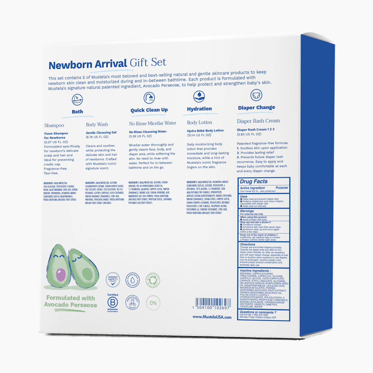Mustela Newborn Baby Arrival Gift Set.