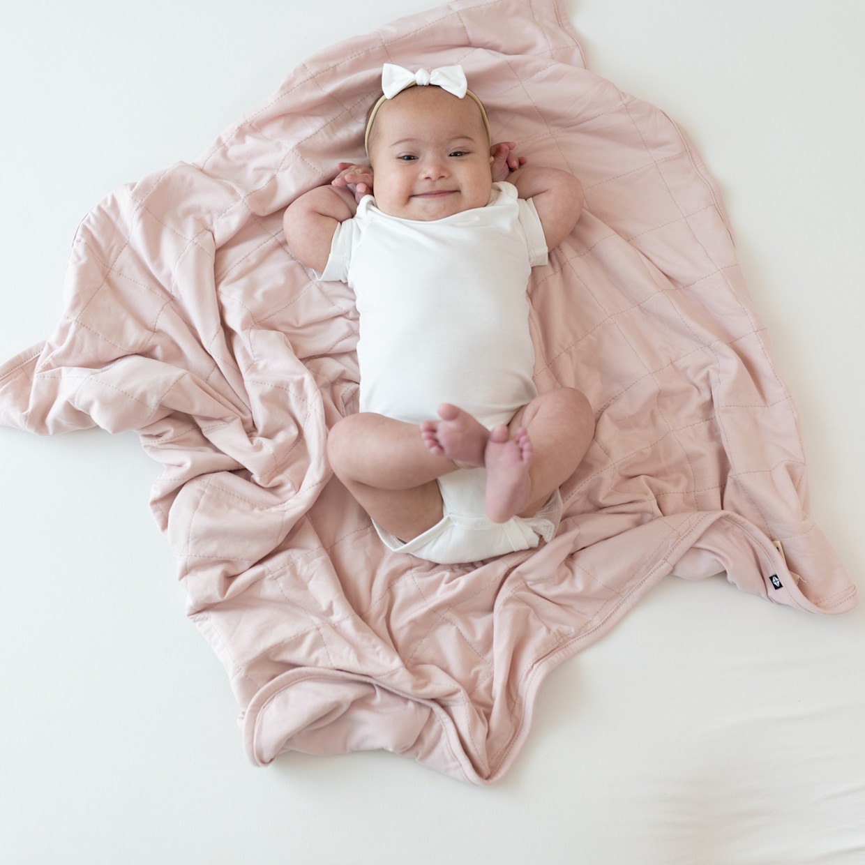 Kyte Baby Baby Blanket - Blush, One Size.