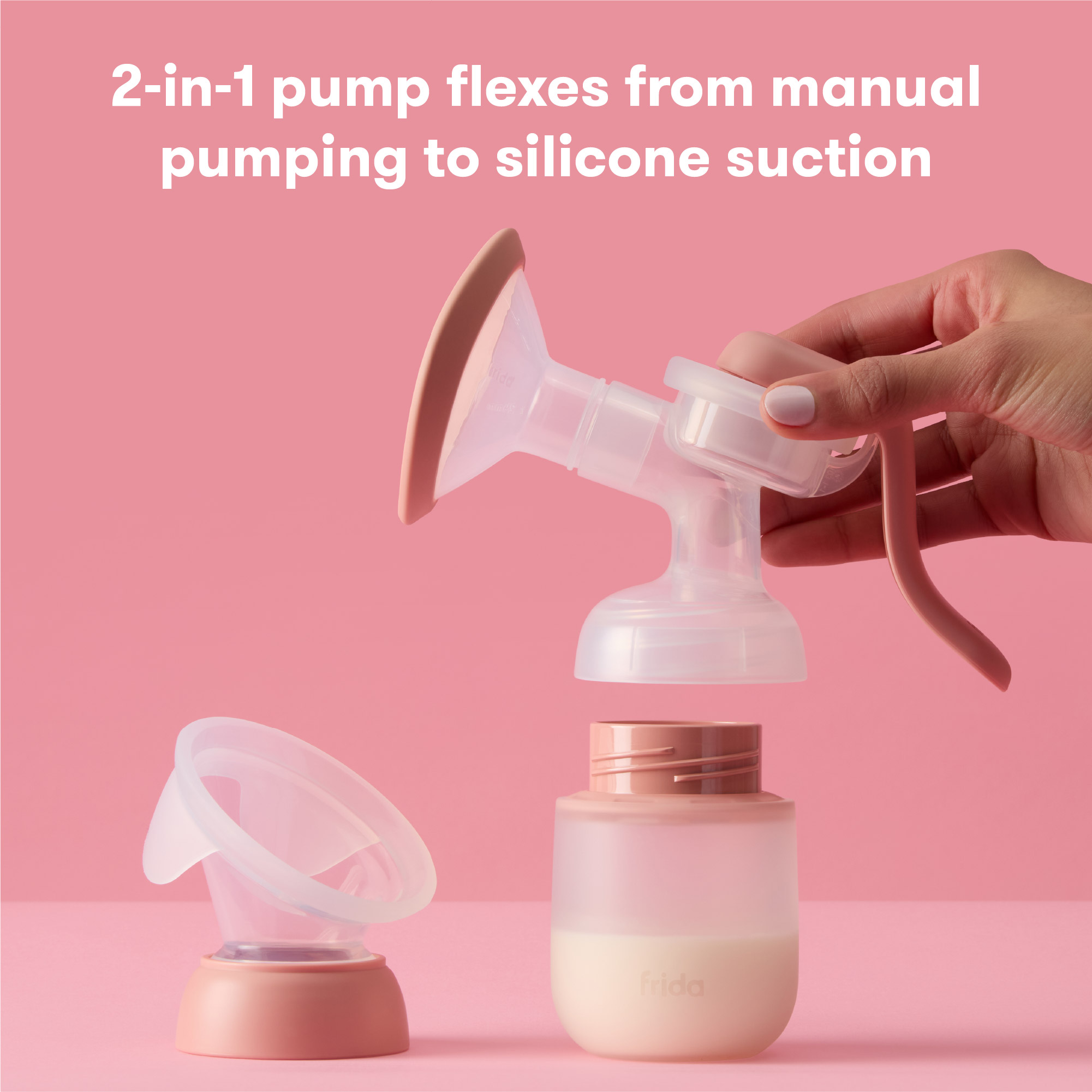 Frida Mom 2-in-1 Manual Breast Pump.