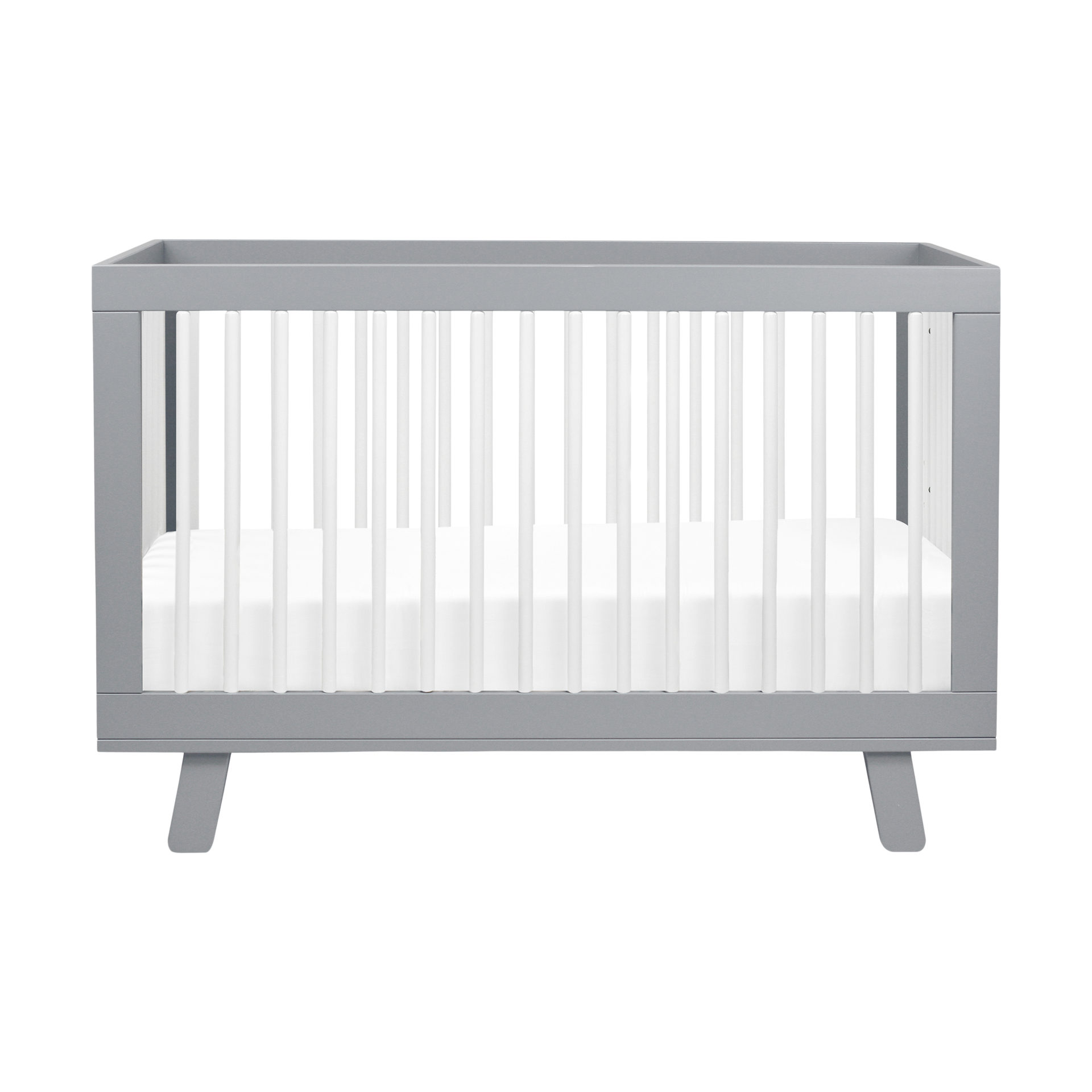 babyletto Hudson 3-in-1 Convertible Crib with Toddler Bed Conversion Kit.