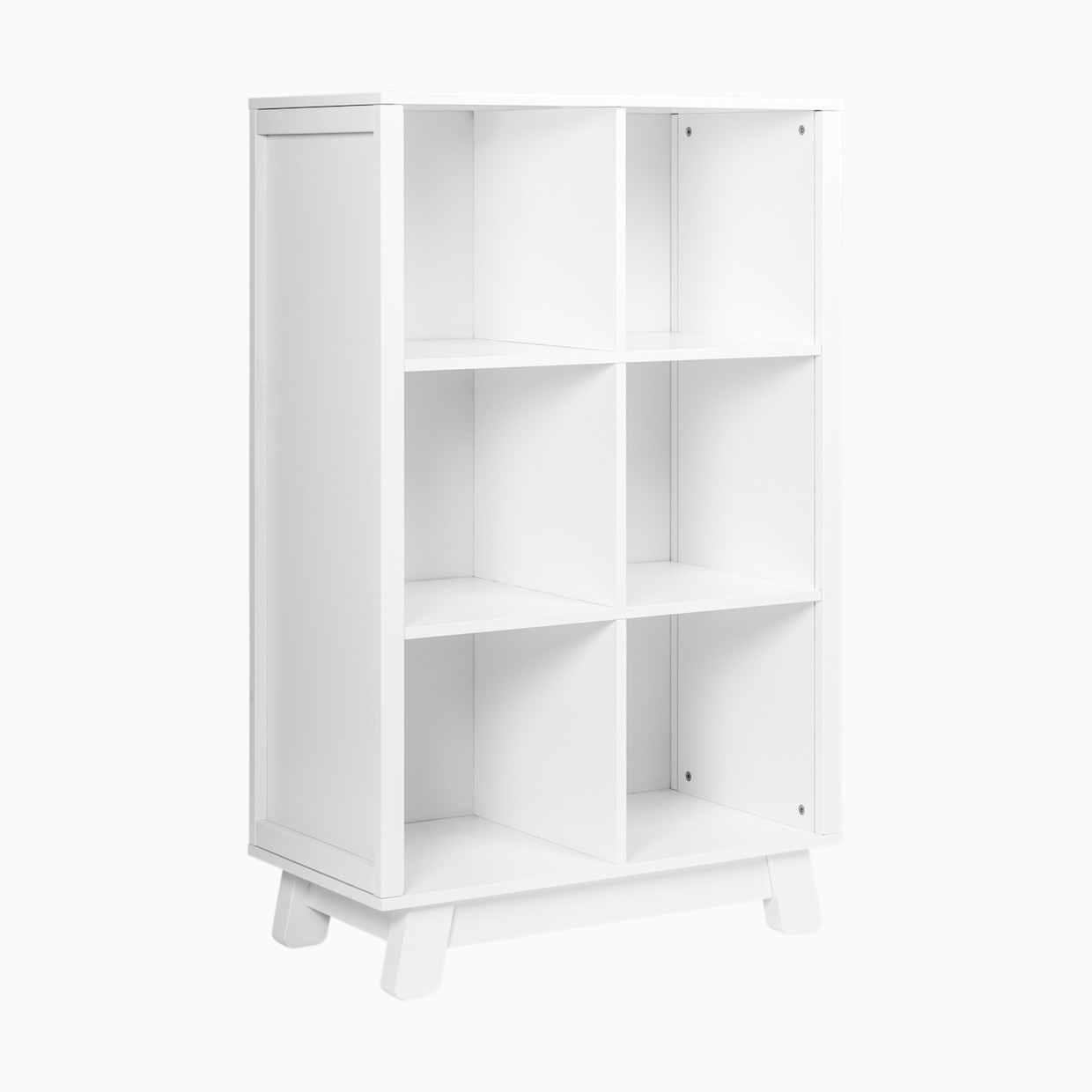 babyletto Hudson Cubby Bookcase - White.