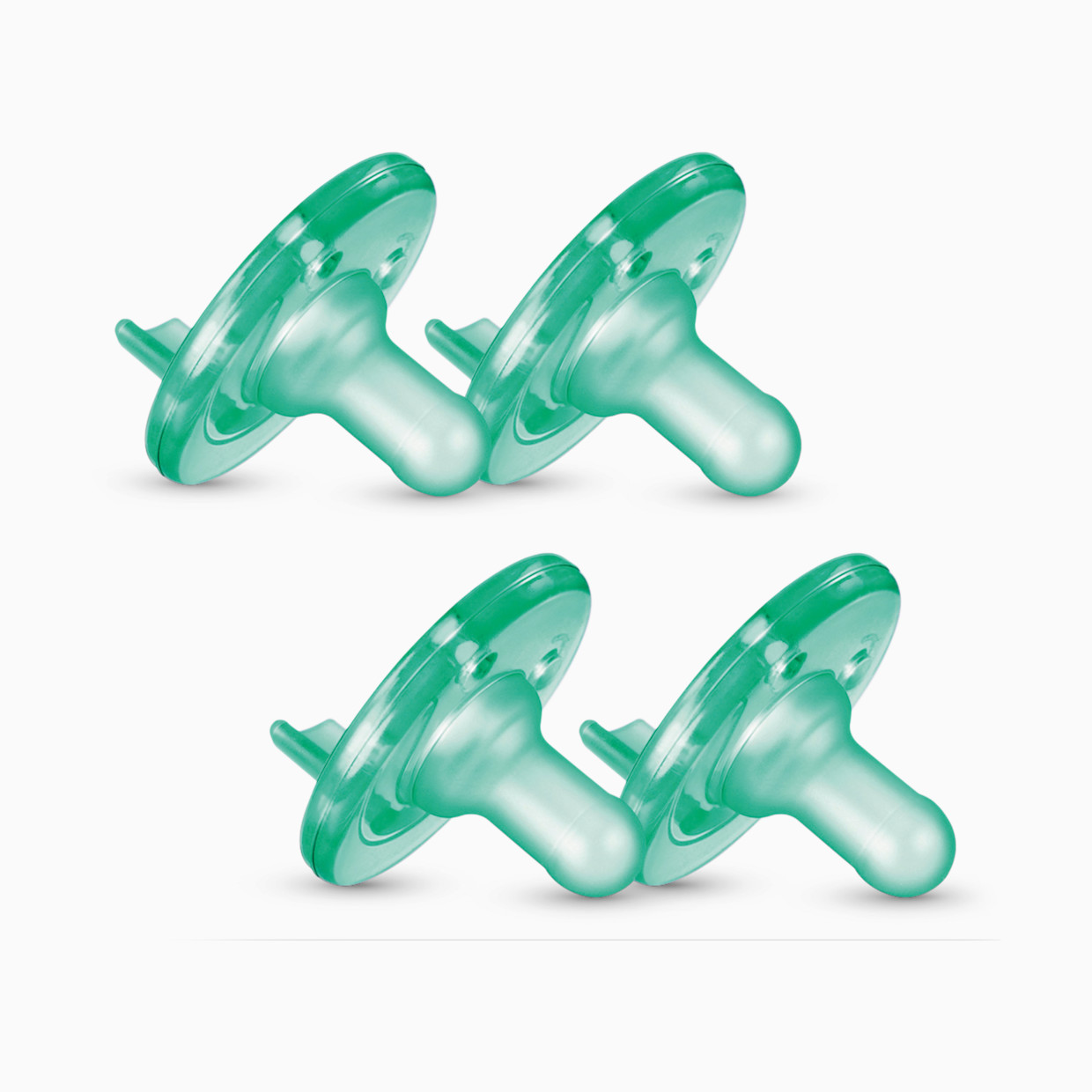 Philips Avent Soothie, 3-18 months (4 pack) - Green, 4.