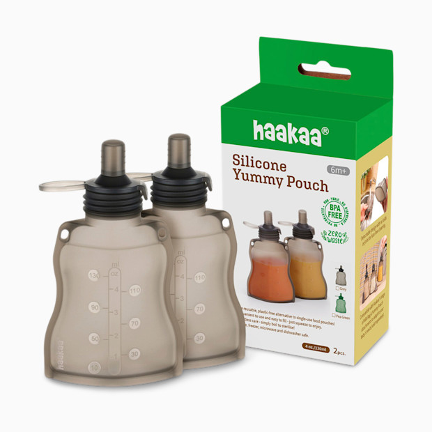 Haakaa Silicone Yummy Pouch (2 Pack).