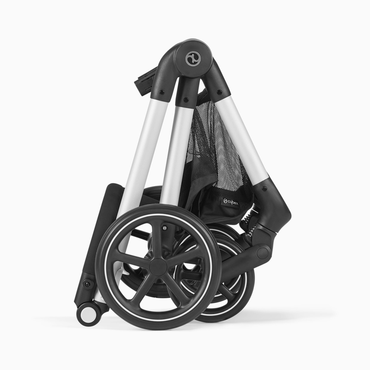 Cybex EOS 5-in-1 Travel System Stroller + Lightweight Aton G Infant Car Seat - Moon Black.