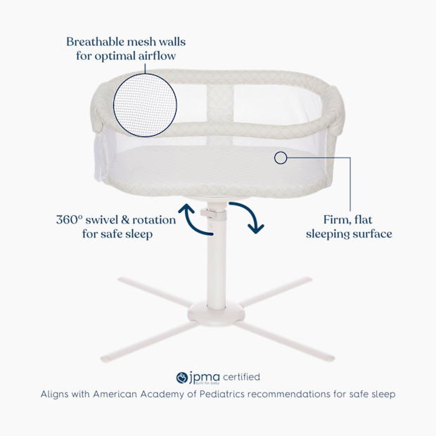 Halo Bassinest Swivel Sleeper Essentia Series Babylist Store Halo Bassinest Swivel Sleeper Essentia Series Babylist Store