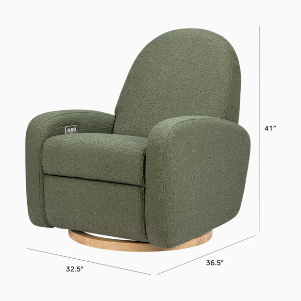 babyletto Nami Electronic Recliner and Swivel Glider.