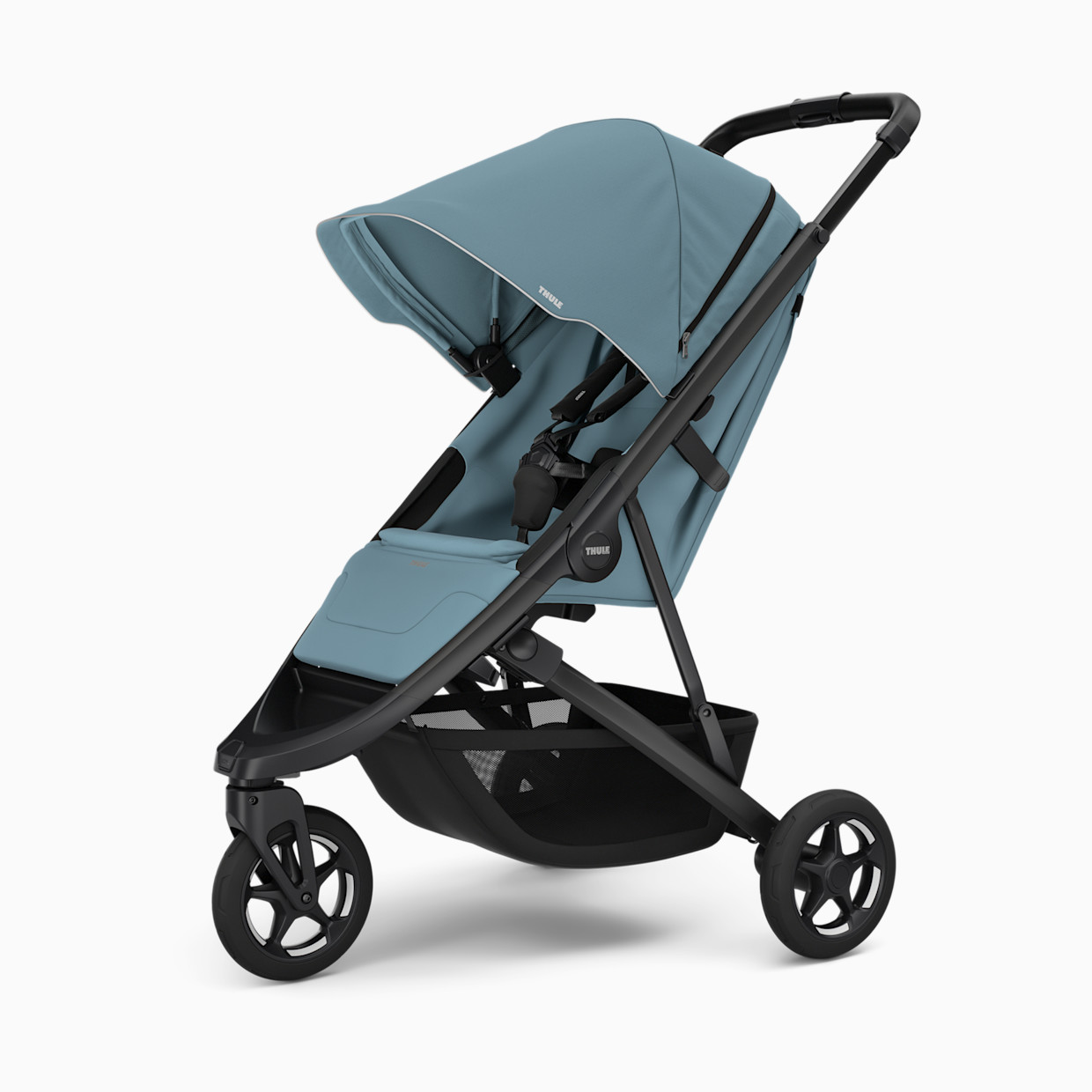 Thule Spring 2 Jogging Stroller - Mid Blue.
